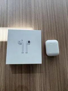 Apple AirPods 本体 ホワイト 充電ケース付き(AirPods2)
