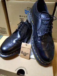 ドクターマーチン　ウィングチップ　パンク　ロカビリー　セディショナリーズ好きに