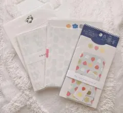 レターセット　3種セット　使いかけ