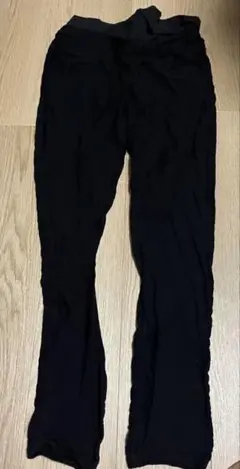 マタニティ スキニーパンツ 黒