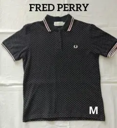 ☆匿名配送☆フレッドペリー レディース半袖ドット柄ポロシャツ