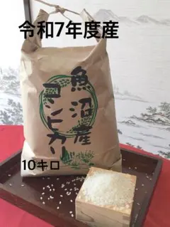 魚沼産コシヒカリ 10kg 令和7年度産 - メルカリ