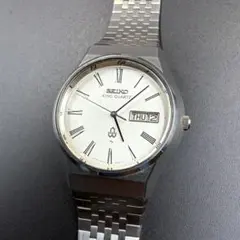 SEIKO KING QUARTZ 0853-8005 ローマン デイデイト