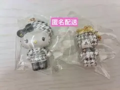 ハローキティ モノクロガーリー シークレットマスコットチャーム タイニーチャム