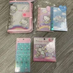 【正規品】ハローキティ　シールバインダー　タイルシール　クリスタルシール