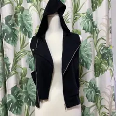 COMME CA ISM フード付きベスト