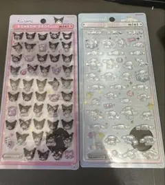 ボンボンドロップシール mini サンリオ　クロミ　シナモン　シナモロール