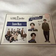 【新品、未開封】SnowMan ステッカー 渡辺翔太