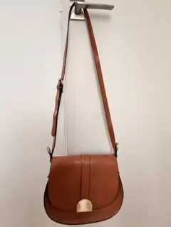 ZARA TRAFALUC ブラウンショルダーバッグ