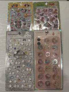 【正規品】プチドロップステッカー キラコロ ディズニー ツムツム シマエナガ