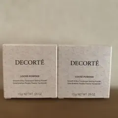 DECORTÉ ルースパウダー 01・02 セット ミニサイズ１，5g