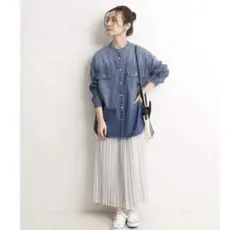 【新品タグ付き】SLOBE IENA シアープリーツスカート