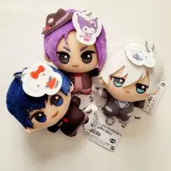 ブルーロック×サンリオキャラクターズ ちびぐるみ 第2弾 vol.1　3種セット