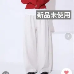 JEANASIS スウェットコクーンタックパンツ