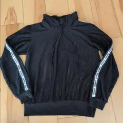 正規品　ZUMBA　メッシュ ハイネック トップス　長袖　XS ブラック