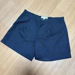 earth music&ecology チェック柄ショートパンツ