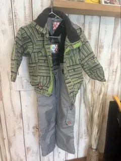 子供用　AIRWALK スキーウェア 110サイズ ストライプ