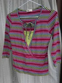 美品 授乳服 BORSA カットソー