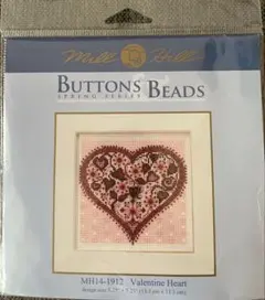 Mill Hill クロスステッチValentine Heart刺繍キット