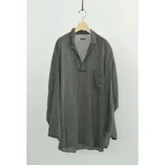 COMOLI コモリ 26SS ストライプ スキッパーシャツ サイズ2 - メルカリ