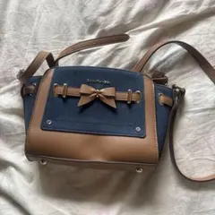 SAMANTHAVEGA デニム ショルダーバッグ リボンのサムネイル