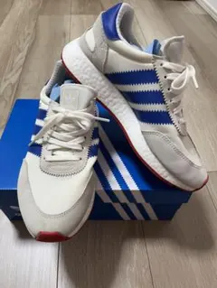更に限定値下げ✨割アディダス　adidas スニーカー ホワイト/ブルー/レッド