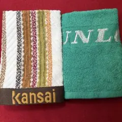 KANSAI ＆DUNLOP ハンドタオル　2枚セットのサムネイル