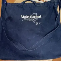 ベイスターズ　➕Bネイビー トートバッグ Main Street 最終お値下げ