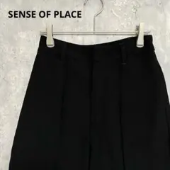 SENSE OF PLACE カルゼバミューダパンツ　半ズボン　シンプル　上品のサムネイル