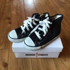 CONVERSE ALL STAR ブラック ハイカットスニーカー 17cm