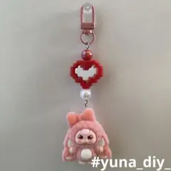 baby three ベイビースリー 垂れ耳うさぎ キーホルダー 赤 レッド