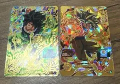 スーパードラゴンボールヒーローズ プロモ ブロリー：BR 孫悟空：BR