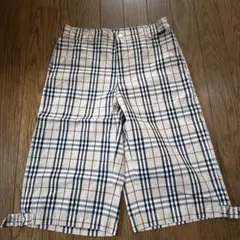 バーバリーロンドン ノバチェックハーフパンツ 150A
