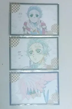 鬼滅の刃 冨岡義勇 竈門炭治郎 柱稽古ダイニング ポスカセットB,C,D 3点