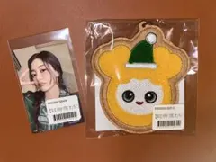 TWICE オンラインくじ　オーナメント&シールセット☆ジヒョ