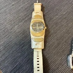 DIESEL 腕時計 レザーベルト