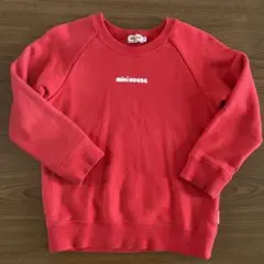 ミキハウス　トレーナー　赤　110