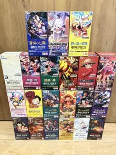 ワンピースカードゲーム 歴代 BOX 全て未開封 コレクションセット