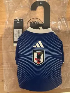 サッカー 日本代表 2026 ホーム ペット ジャージー ユニフォーム XS 犬