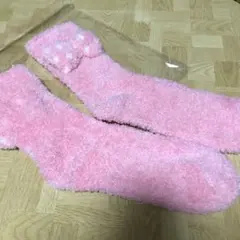 レディースソックスモコモコソックス