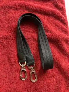 ロンシャン LONGCHAMP ショルダーストラップ ベルト 単品 ブラックのサムネイル