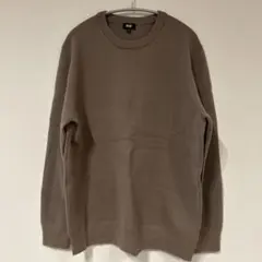 UNIQLO ウォッシャブルミラノリブクルーネックセーター