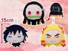 鬼滅の刃　きゃらまるぬいぐるみパスケース　全3種