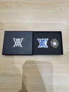 希少モデル! 新品未使用品 ANEW GOLF ゴルフマーカー ブルー アニュー