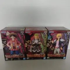 ワンピース FILM RED DXF グラメン　フィギュア 3体セット