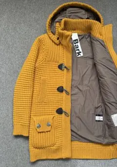 【良品★希少カラー】Bark セミロング・インナー付（黄：Ｓ）