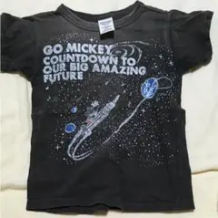 used★デニム＆ダンガリー110120130ミッキーコラボフィス