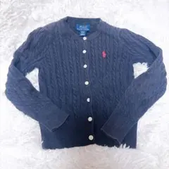 美品☆ポロラルフローレン POLO RALPH LAUREN カーディガン115