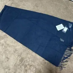 TOMMY HILFIGER トミーヒルフィガー マフラー ネイビー