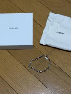 SAINT LAURENT シルバーチェーンブレスレットのサムネイル
